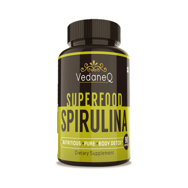 VedaneQ Superfood Spirulina Capsule