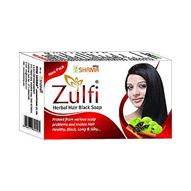 New Shama Zulfi Herbal Hair Black Soap