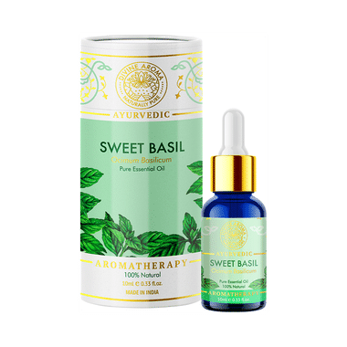 Divine Aroma Ayurvedic 100% Natural Pure Essential Oil Sweet Basil