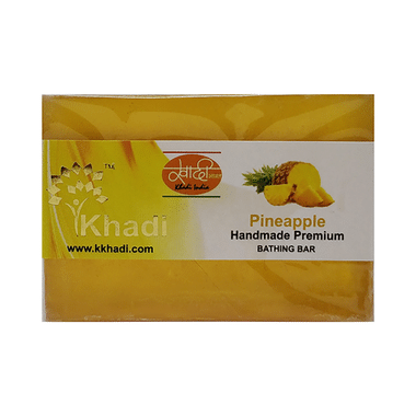 Khadi India Pineapple Handmade Premium Bathing Bar