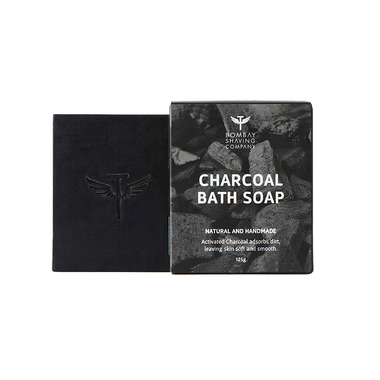 Bombay Shaving Company Charcoal Bath Soap (125gm Each)