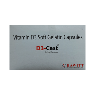 D3-Cast Softgel Capsule