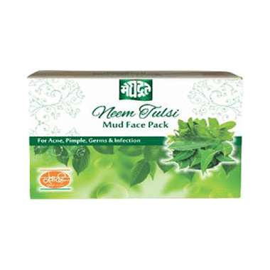 Meghdoot Neem Tulsi Mud Face Pack