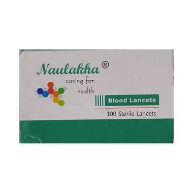 Naulakha Blood Lancet (Only Lancets) Flat Type 30G