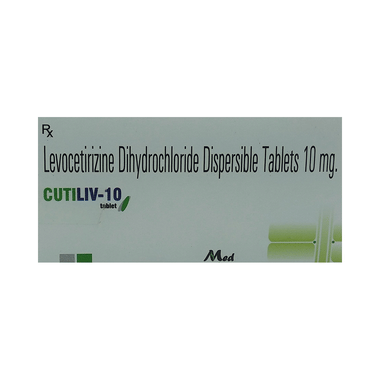 <span style='color:#626A7A'>Cutiliv 10 Tablet DT</span>