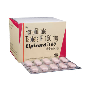 LipiCARD 160 Tablet