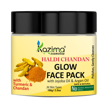 Kazima Cosmetics Haldi Chandan Glow Face Pack