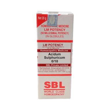SBL Acidum Sulphuricum 0/10 LM