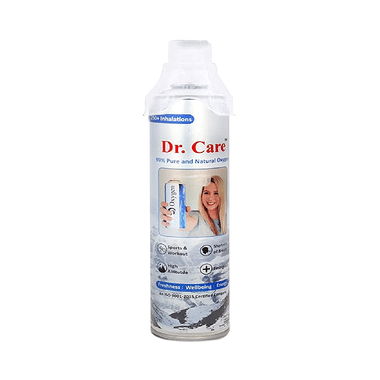 Dr Care Portable Oxygen Can With Inbuilt Mask