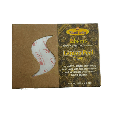 Khadi India Abeers Premium Lemon Peel Soap