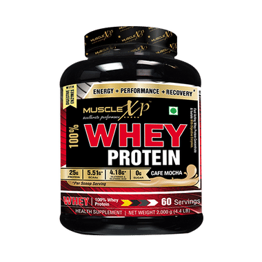 MuscleXP 100% Whey Protein With Digestive Enzymes Cafe Mocha