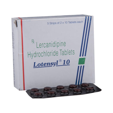 Lotensyl 10 Tablet