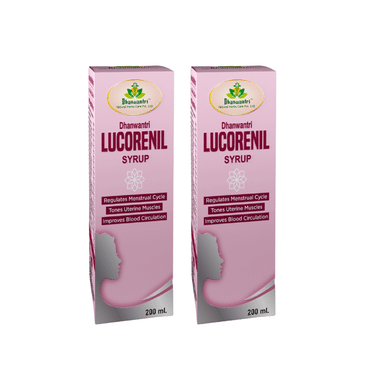 Dhanwantri Lucorenil Syrup(200ml Each)