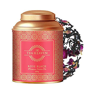 The Tea Heaven Rose Black Premium Indian Tea