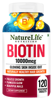 Nature Life Nutrition Biotin 1000mcg Vegetarian Tablet Nature Life Nutrition Biotin 1000mcg Vegetarian Tablet