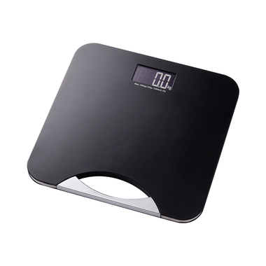 CAS Digital Personal Body Weight Machine For Home And Human Balance And Best ABS Build Electronic Bathroom Scales Black