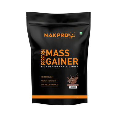 Nakpro Nutrition PERFORM MASS GAINER Powder Coffee