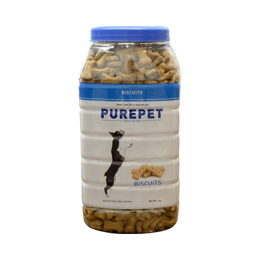 Purepet Real Chicken Biscuits For Dogs | Milk
