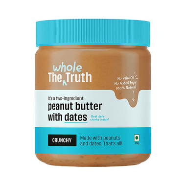 The Whole Truth Peanut Butter With Dates Crunchy