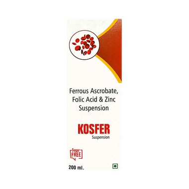 Kosfer Oral Suspension Sugar Free