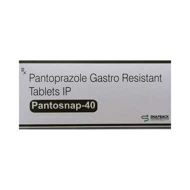 Pantosnap 40 Tablet