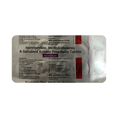 Nevirin NT 75mg/10mg/1500mcg Tablet