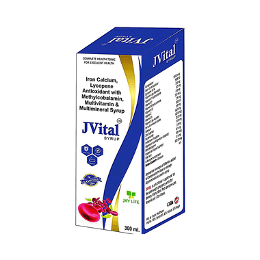 Jvital Syrup Sugar Free