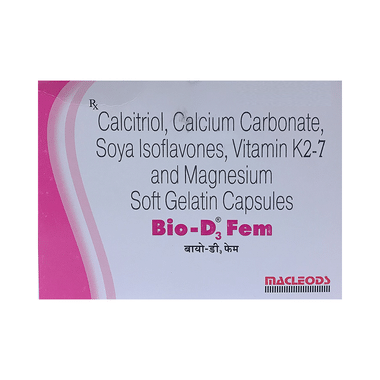 Bio-D3 Fem Soft Gelatin Capsule