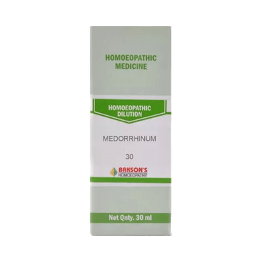 Bakson's Homeopathy Medorrhinum Dilution 30