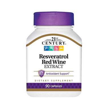 21st Century Resveratrol Red Wine Extract Capsule