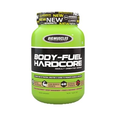 Big  Muscles Body-Fuel Hardcore Strawberry Powder