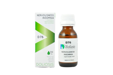 Doliosis D76 Nervousness Insomnia Drop