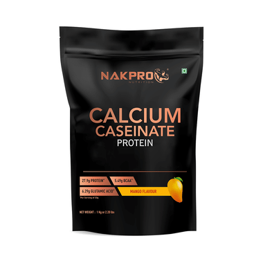 Nakpro Nutrition Calcium Caseinate Protein Powder Mango