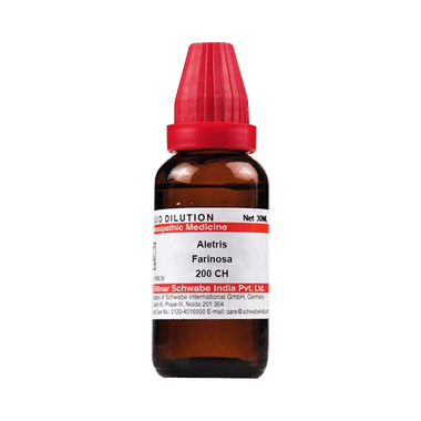 Dr Willmar Schwabe India Aletris Farinosa Dilution 200 CH