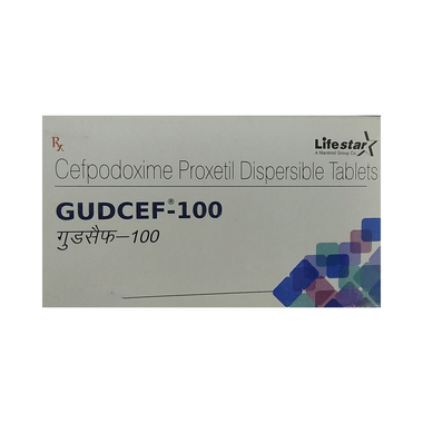 Gudcef 100mg Tablet DT