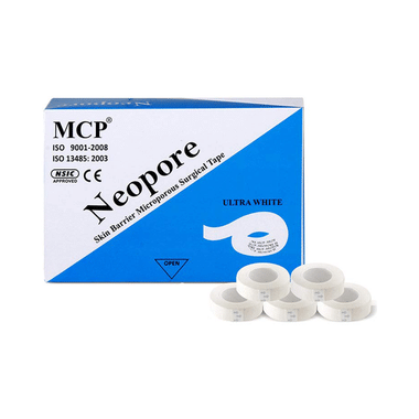 MCP Neopore Microporous Surgical Tape Half Inch
