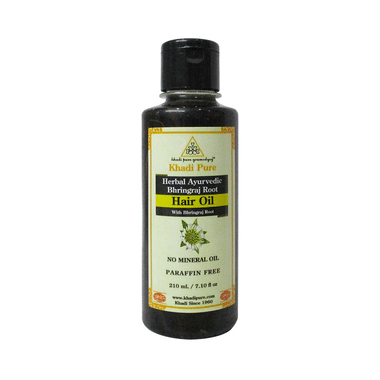 Khadi Pure Herbal Ayurvedic Bhringraj Root Hair Oil