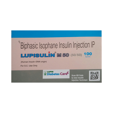 Lupisulin M 50 Injection 100IU/ml