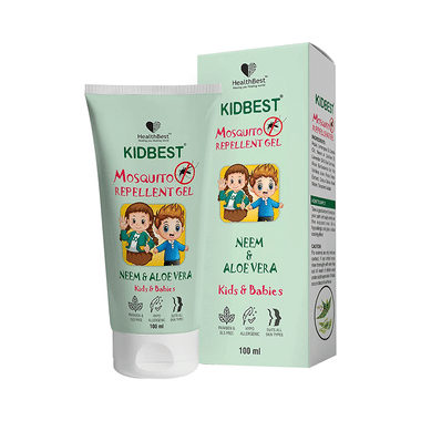 HealthBest Kidbest Mosquito Repellent Gel Neem & Aloe Vera Kids & Babies