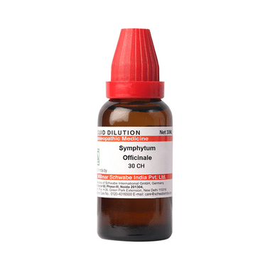Dr Willmar Schwabe India Symphytum Officinale Dilution 30 CH