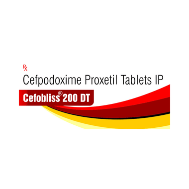 Cefobliss 200 DT Tablet