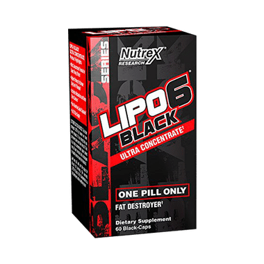 Nutrex Research Lipo 6 Black Ultra Concentrate For Fat Metabolism | Liquid Capsule