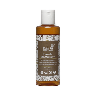 Rustic Art Lavender Body Massage Oil