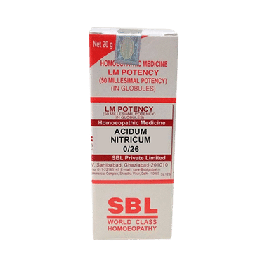 SBL Acidum Nitricum 0/26 LM