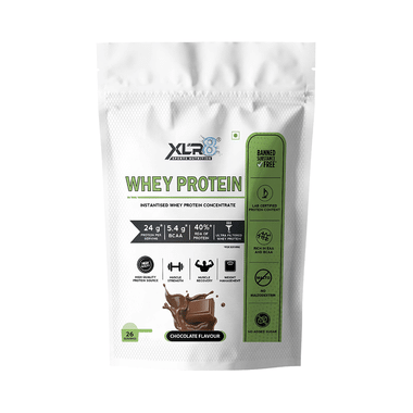 XLR8 Sports Nutrition Whey Protein Instantised Whey Protein Concentrate Chocolate