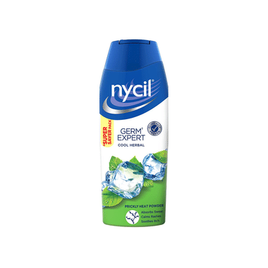 Nycil Germ Expert Prickly Heat Cool Herbal Powder