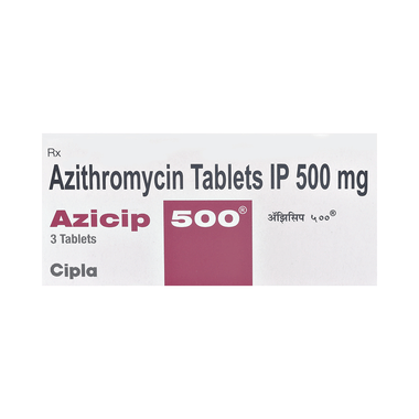 Azicip 500 Tablet