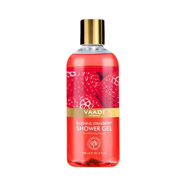 Vaadi Herbals Blushing Strawberry Shower Gel