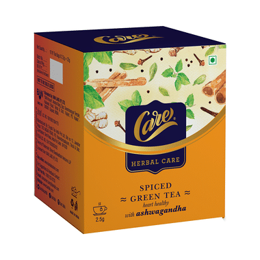 Care Herbal Care Spiced Green Tea Bag (2.5gm Each)