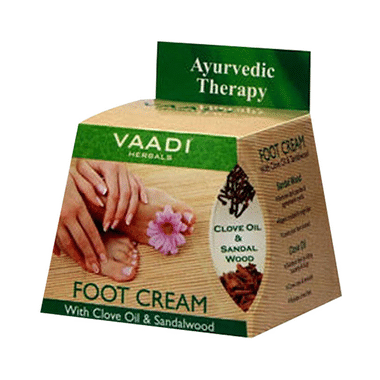 Vaadi Herbals Value Pack Of Foot Cream - Clove & Sandal Oil